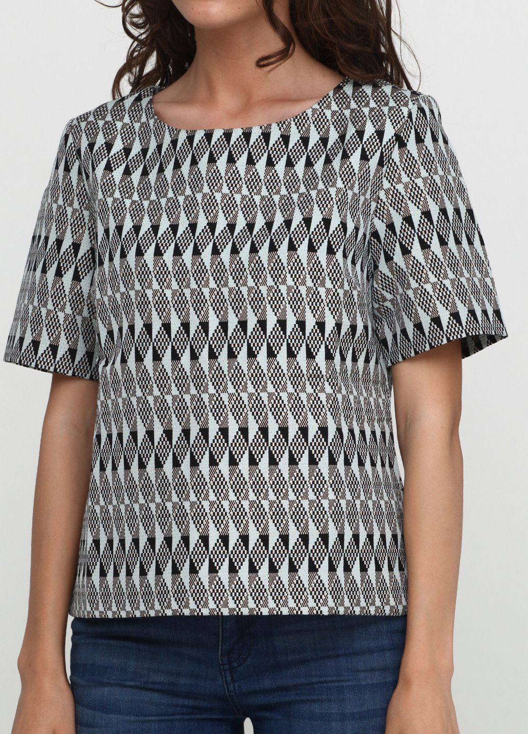 Блакитна блуза блакитний Axel