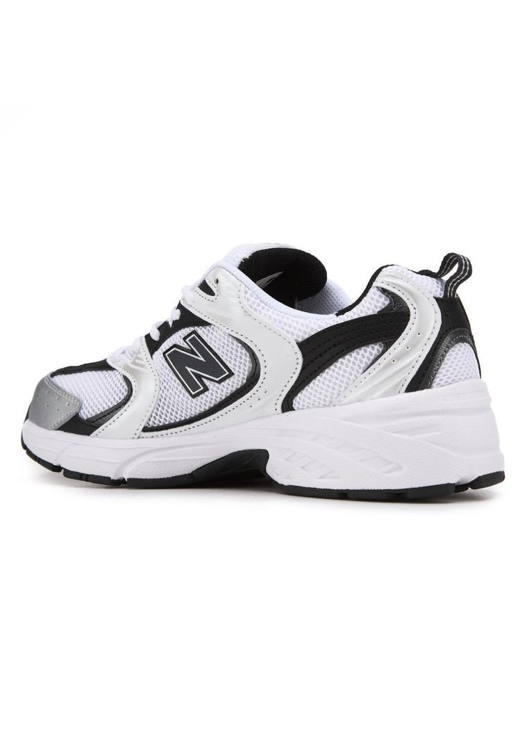 КРОСІВКИ ЖІНОЧІ NEW BALANCE 530 WHITE BLACK 2.0 НЬЮ БЕЛАНС 530 No Brand чорні демісезони (367169459)