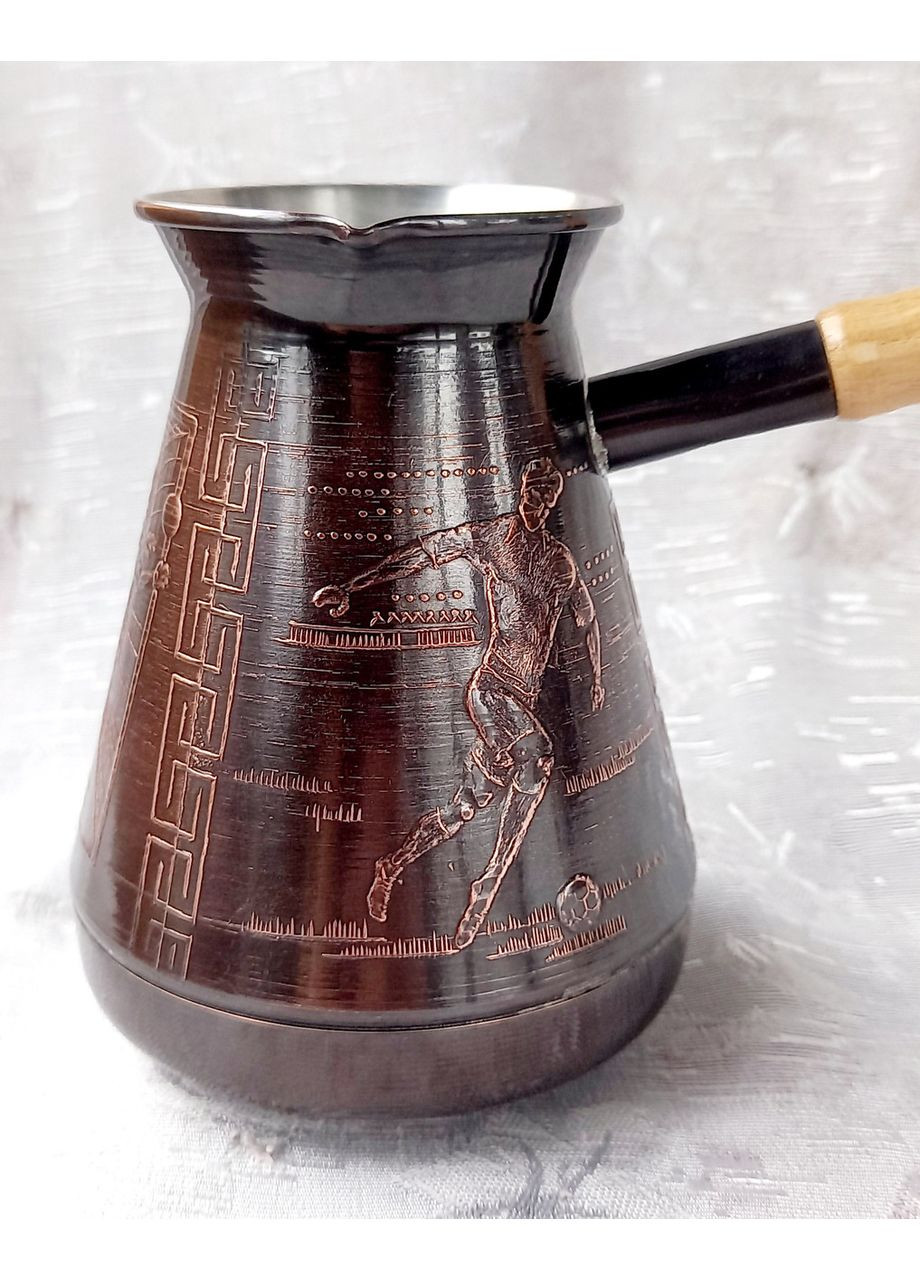 Турка мідна Слов'янськ "Футбол" (440 мл) Сторчай (366197878)