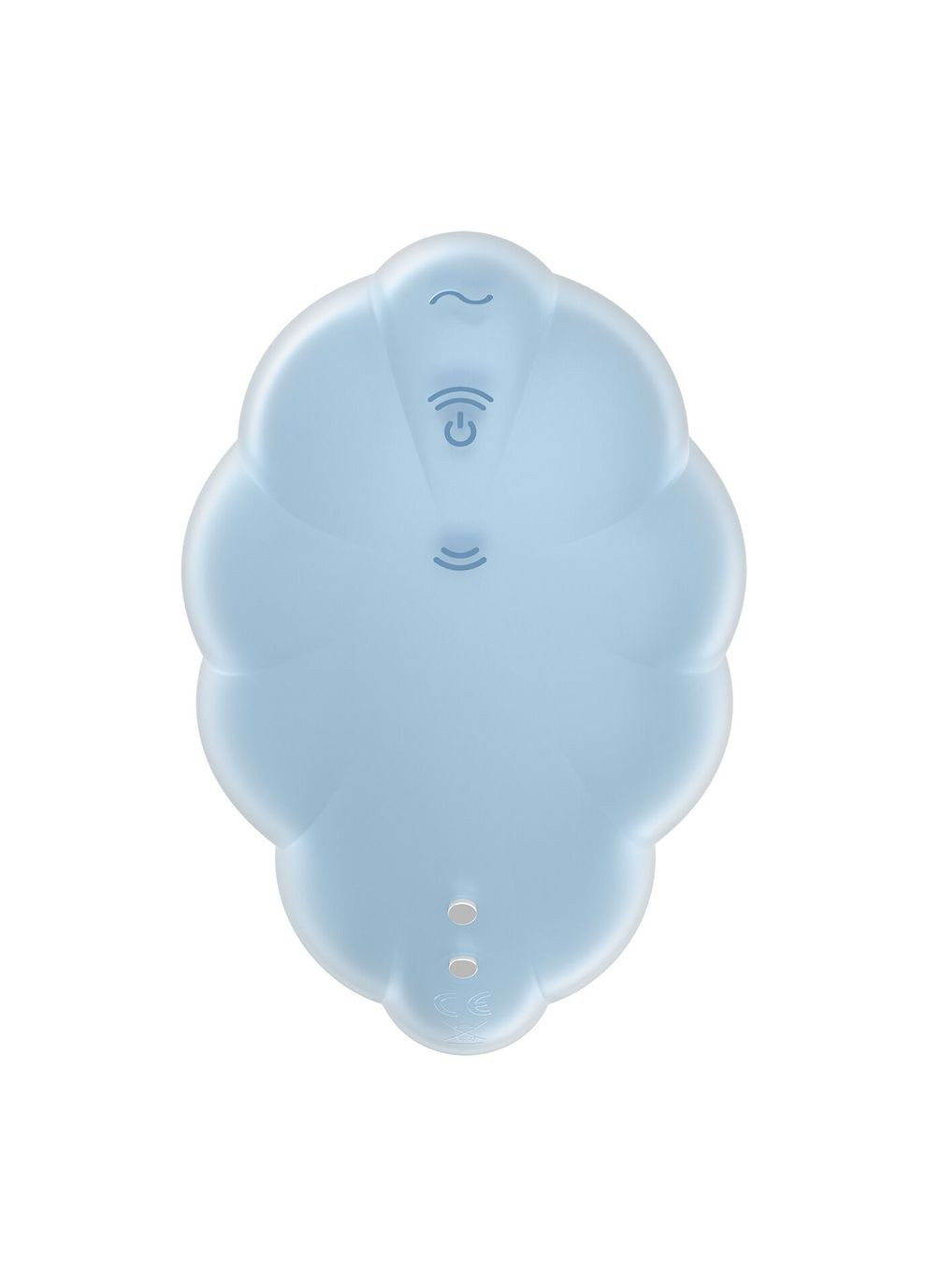 Вакуумный стимулятор с вибрацией Cloud Dancer Blue Satisfyer (369780424)