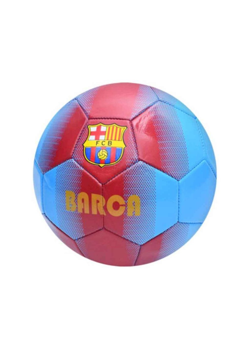 М'яч футбольний розмір ПВХ вага 280г EN 3314 BARCA Metr (365736599)