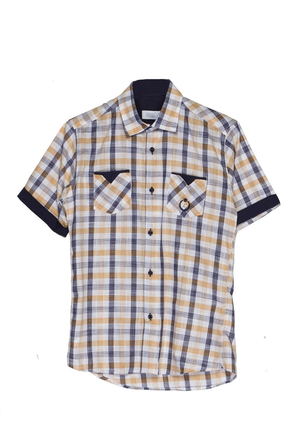 Светло-синяя повседневный рубашка Lakids