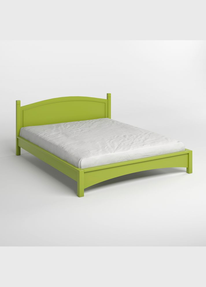 Двуспальная деревянная кровать Мангеттен Н (S3050G70Y) 160х200 см (MBG-3458) Mebigrand (368279137)