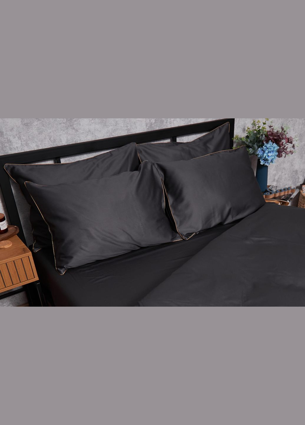 Набір наволочок Satin Premium 40х60 2 шт (MS-840000439) Moon&Star Gold Corner (289715366)