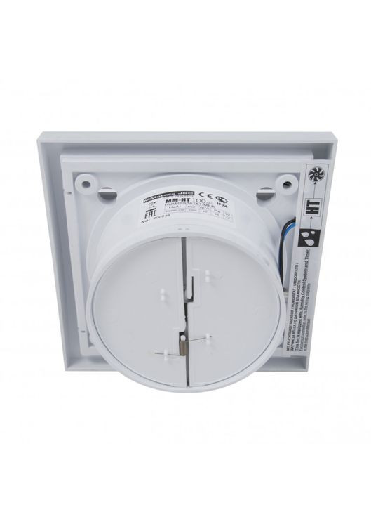 Надтонкий вентилятор з датчиком вологості та таймером ММ-100 зі зворотним клапаном MMotors JSC (300801184)