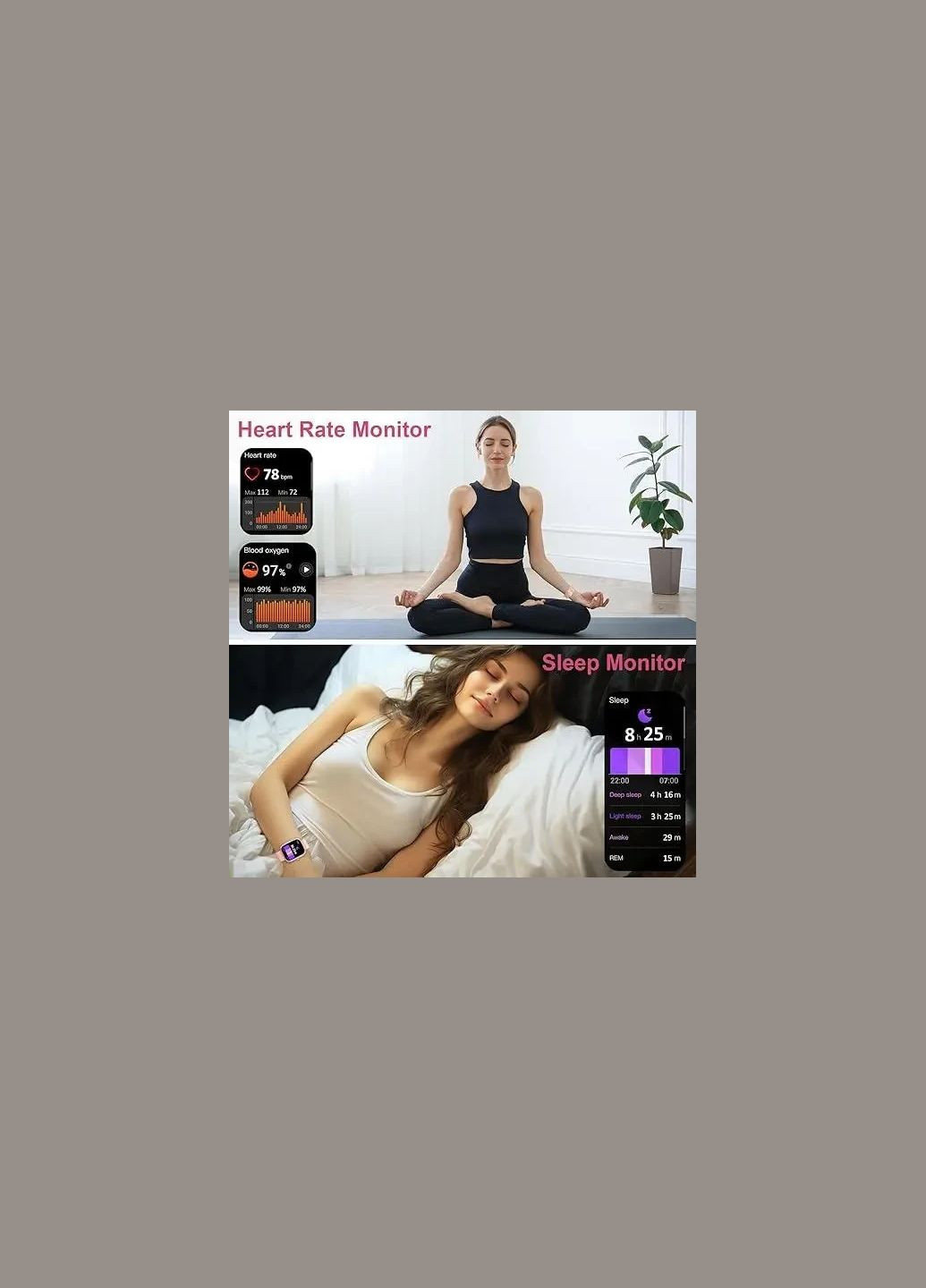 Cмарт годинник Sudorov T70, 1,91" з набором/відповіддю дзвінків, пульсометром/SPo2/монітором сну, IP68, рожевий Smart Watch (334016545)