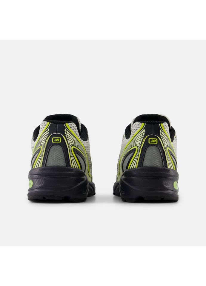 Серые летние кроссовки 740 black yellow New Balance