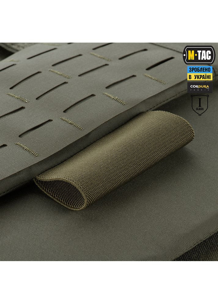 Защита живота с баллистическим пакетом 1 класс защиты (FMS) Laser Cut Ranger Green M-TAC (315147308)