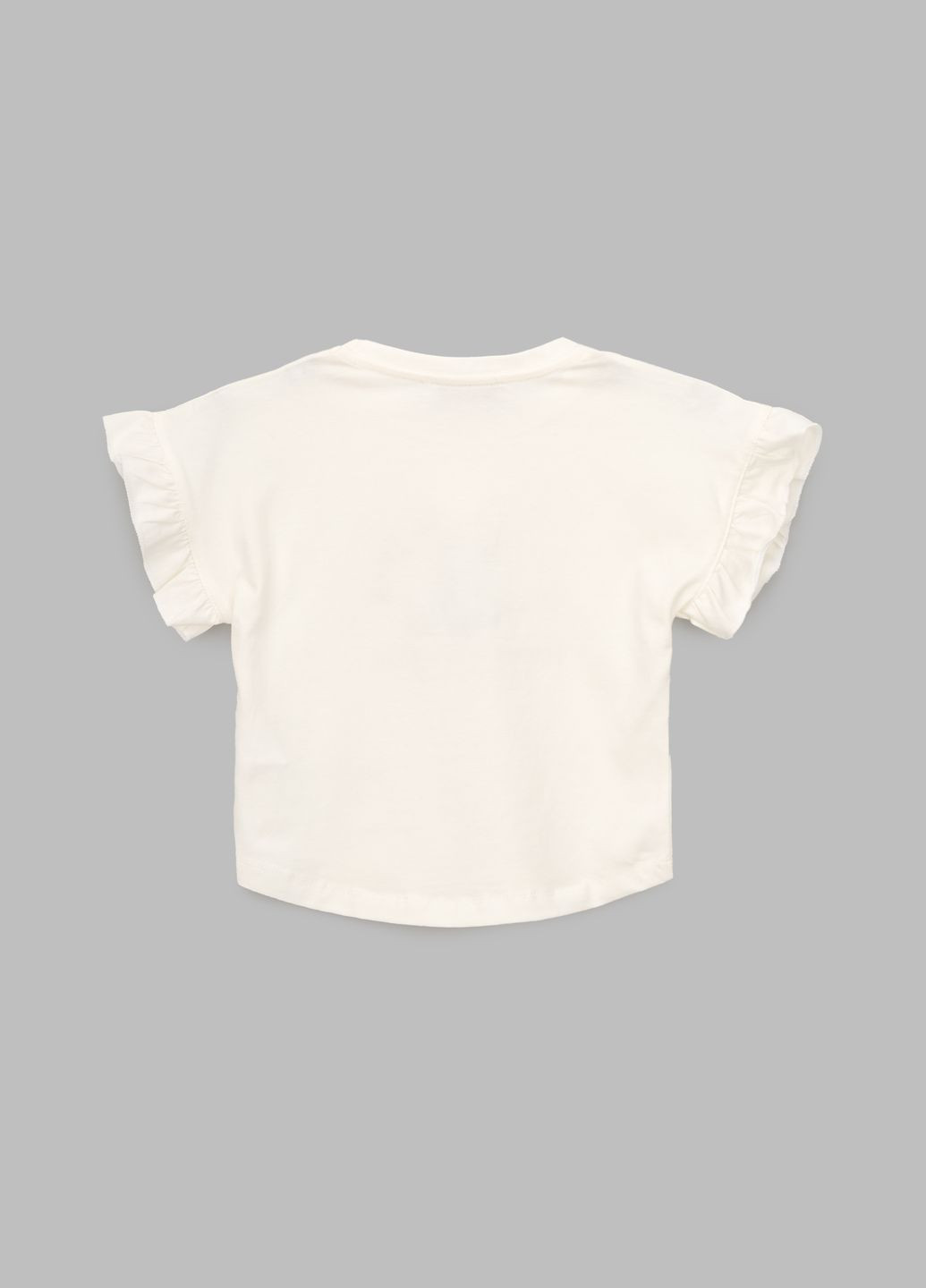 Молочная летняя футболка Viollen