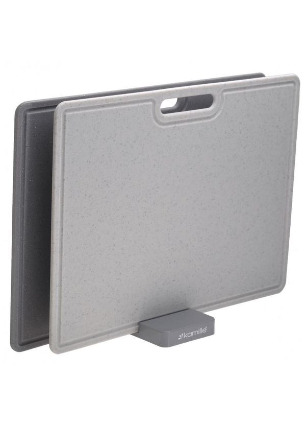 Набор разделочных досок на подставке 3 предмета KM-10079 Kamille (323483126)