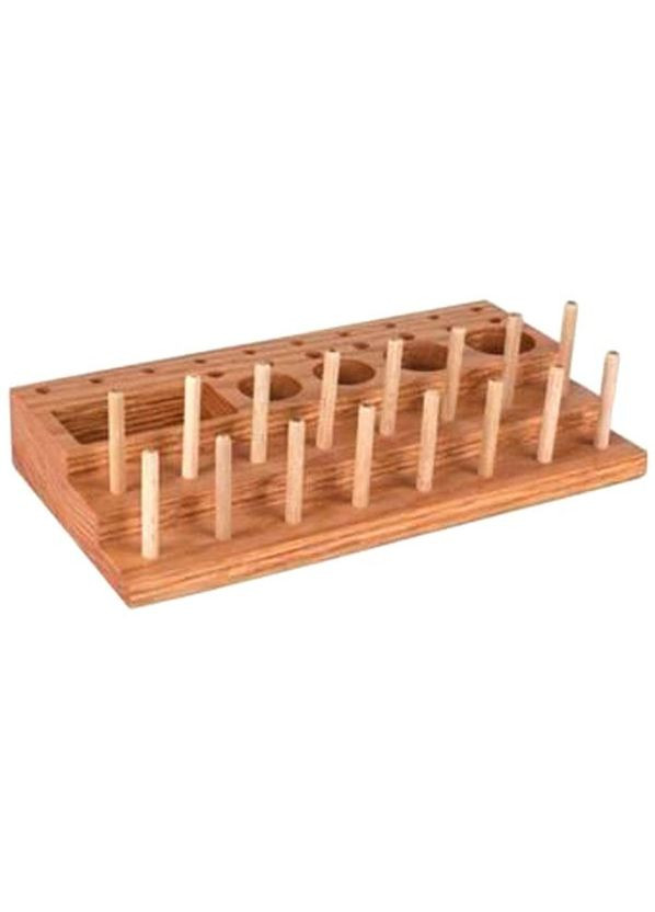 Органайзер шкірника з дерева Герані сієна (ОКО-002805) No Brand (328909052)