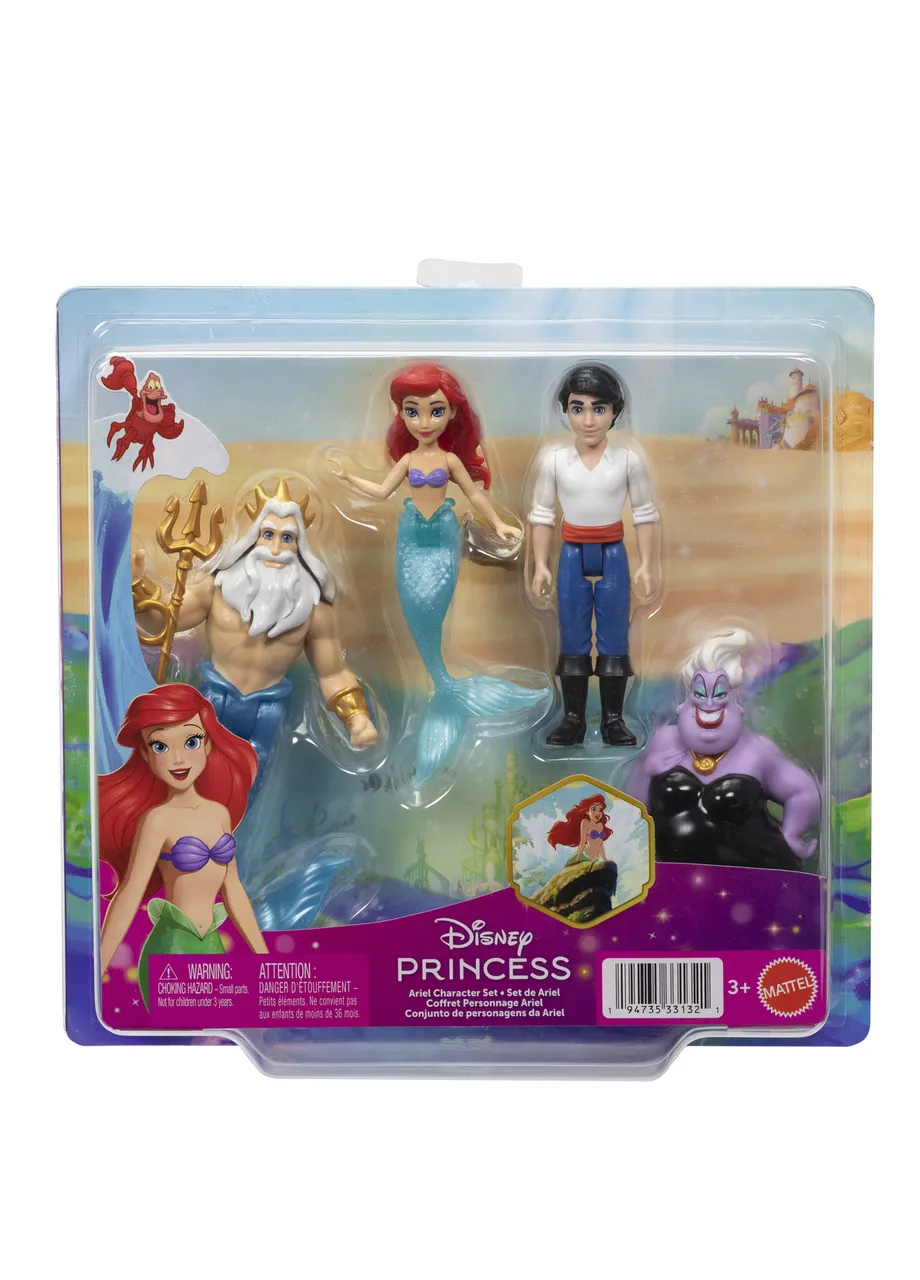 Набор мини-кукол Disney Princess Ариэль и друзья (JHG84) Jakks Pacific (382782375)
