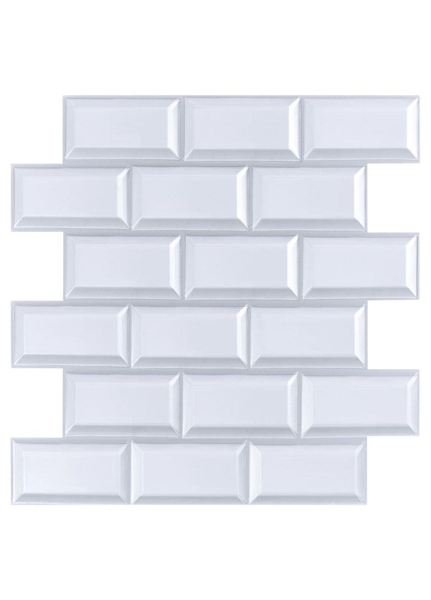 Декоративная плитка ПВХ на самоклейке 300х300х5мм Кирпич, цена за 1 шт. love-shopping Sticker Wall (355797681)