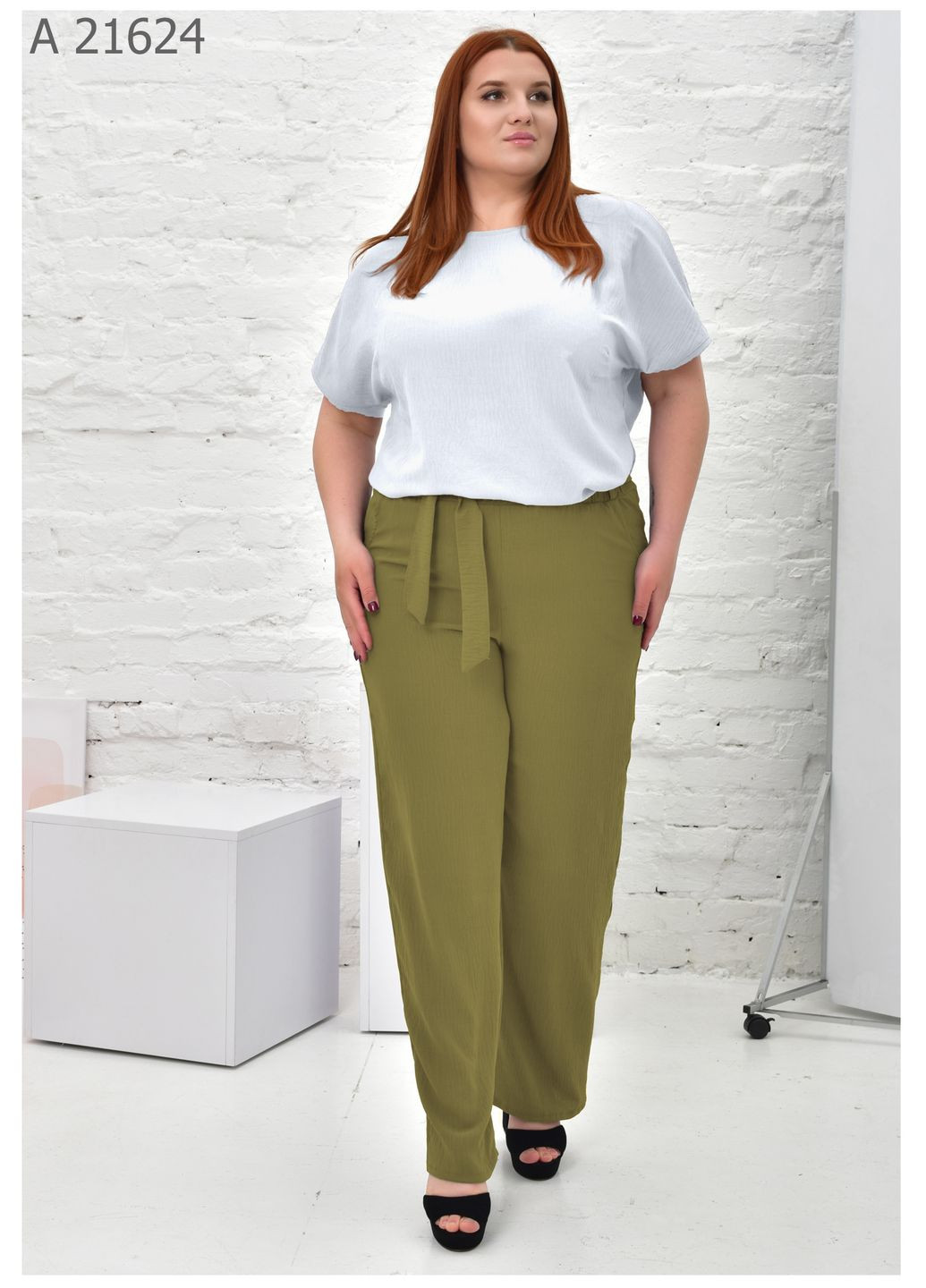 Літній костюм із брюками SK (325700871)