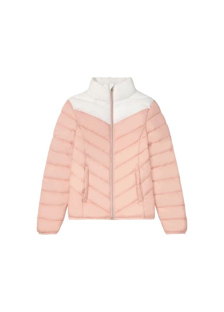 Розовая демисезонная куртка для девочки Pepperts