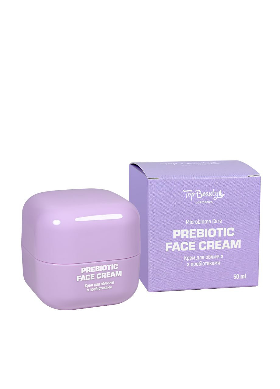 Top Beauty Увлажняющий успокаивающий крем для лица Prebioyic Cream с пребиотиками 50 мл — Крем, Украина (358223072)