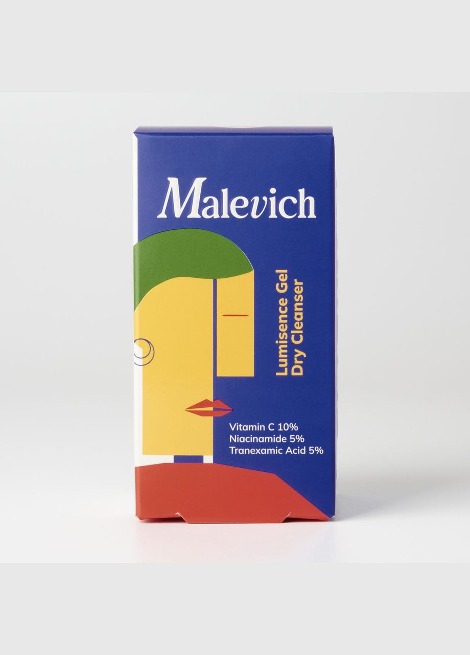 Сухий очищувальний гель для сяяння шкіри Lumisence Gel Malevich (315932642)