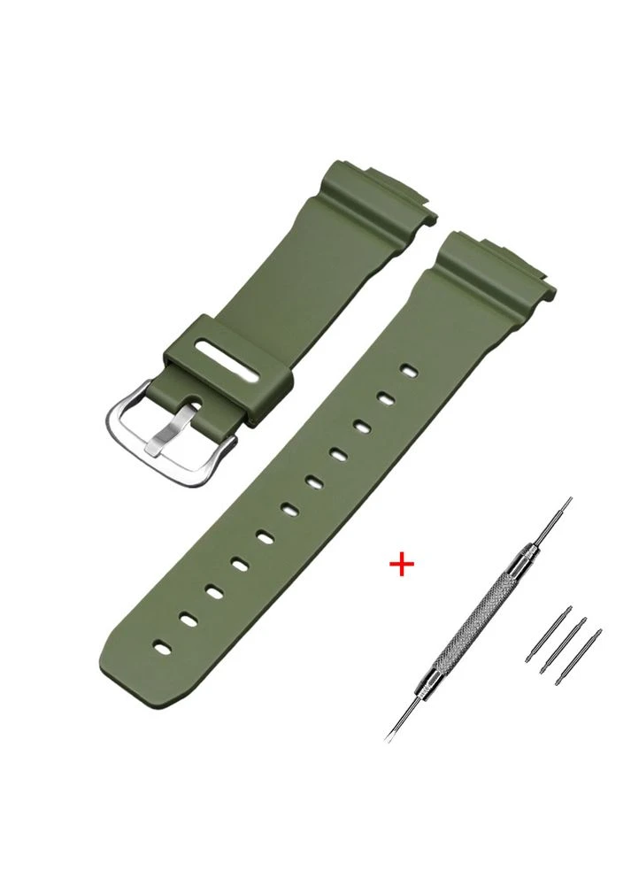Ремешок для G-Shock DW-6900 Army Green SI Casio (377482458)