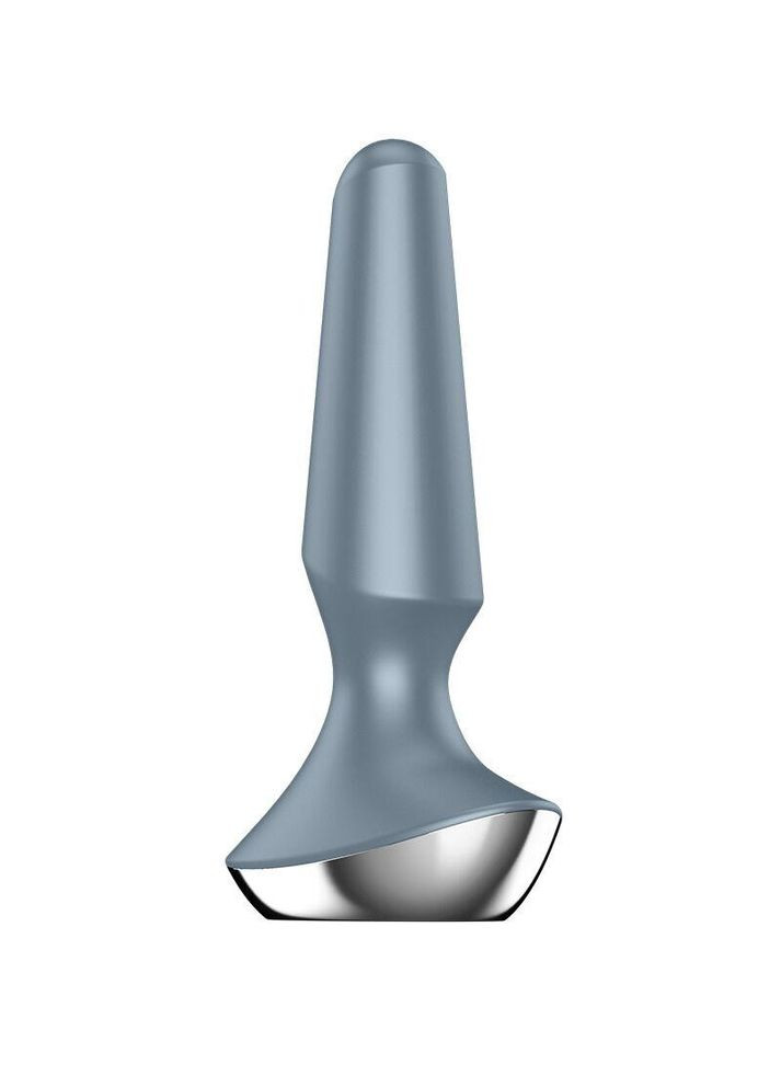 Анальная смарт-вибропробка Satisfyer Plug-ilicious 2 Ice Blue No Brand (366877913)