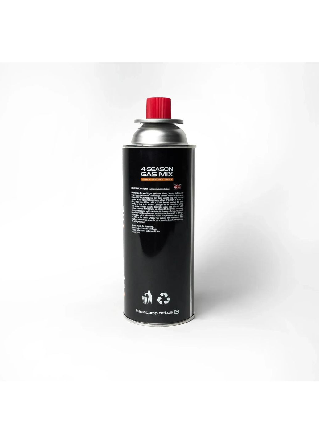 Газовый баллон BaseCamp 4 Season Gas 220 г None (334671189)