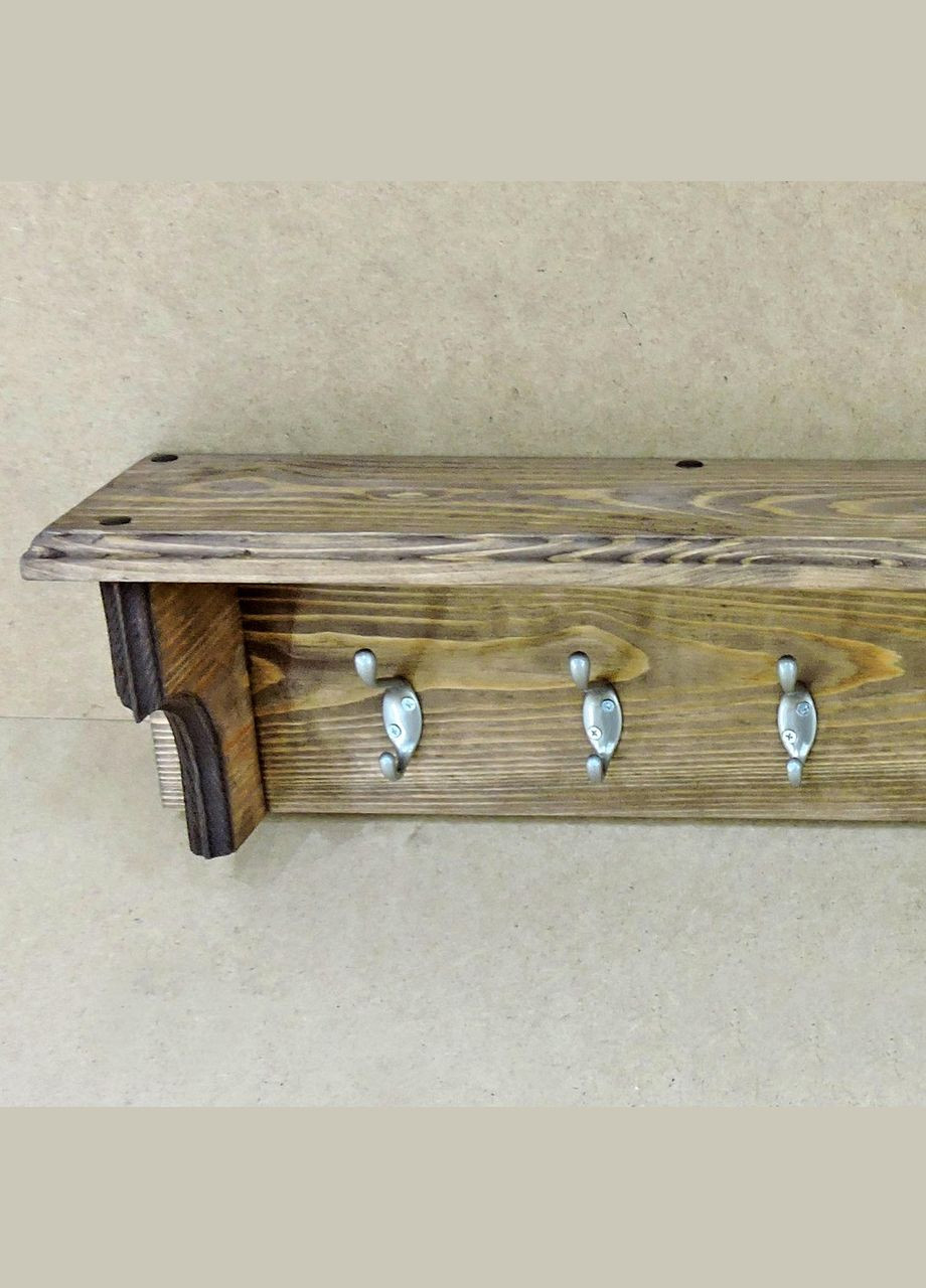 Вішалка для одягу з дерева Кітченер капучино (ВДО-001309) No Brand (327865064)