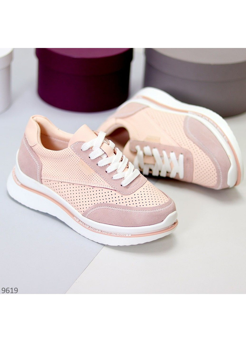 280 Кросовки Кожаные Розовые KDSL розовые демисезоны (316354797)