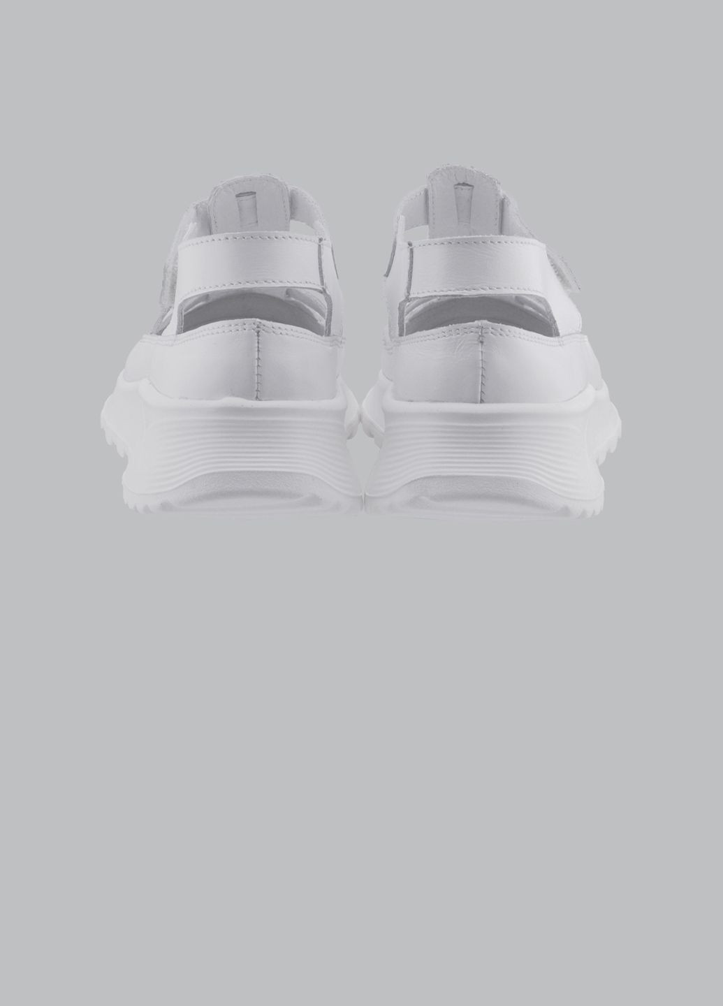 Жіночі сандалі шкіряні білі (0112) Bahram (324227213)