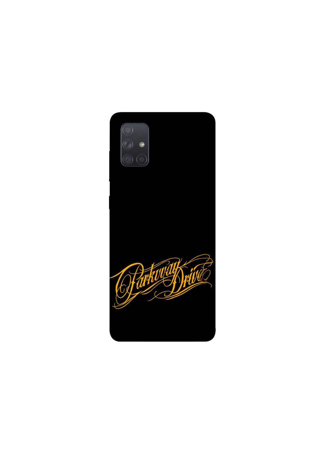 Чехол на Samsung Galaxy A71 Parkway Drive logo Frontalka (362414978)