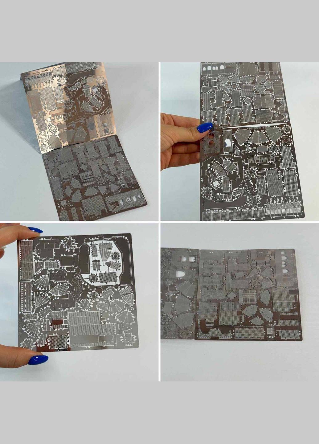 Металевий пазл 3D головоломка конструктор Нотр-Дам-де-Парі Strateg (315780104)