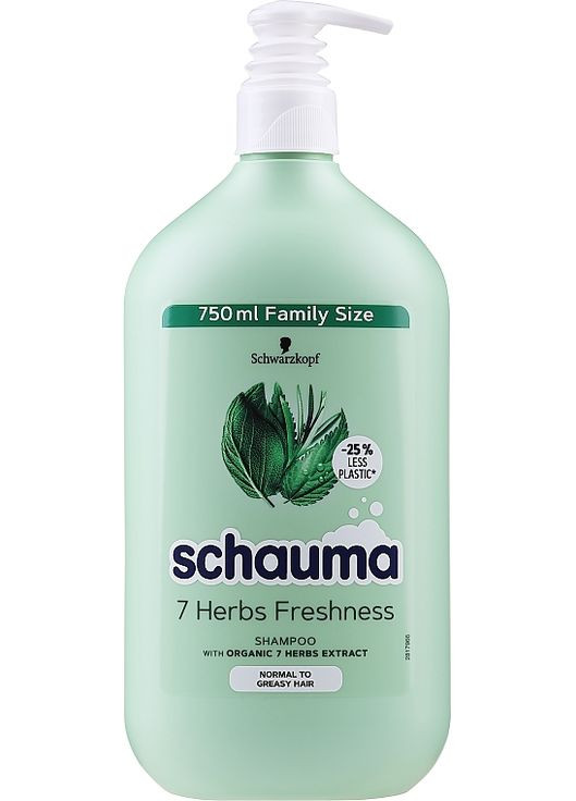 Шампунь для волос "7 Трав" Shampoo 400ml (103362-94164) Schauma (368632326)