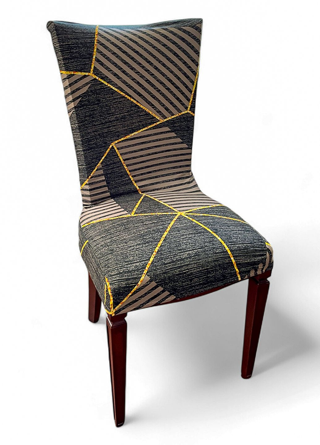 Чехол на стул универсальный трикотажный 036 Love You (325221245)