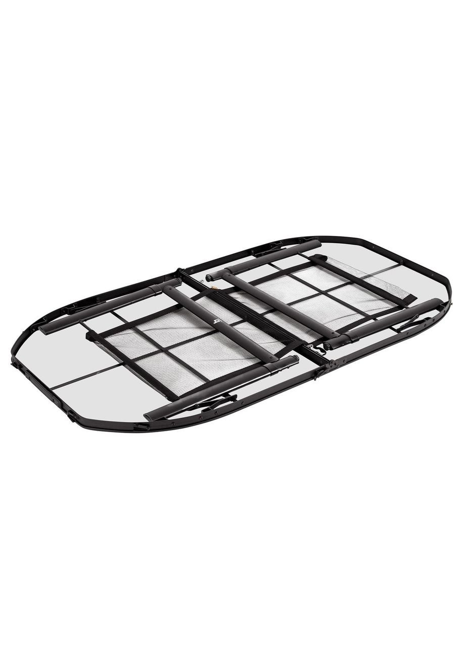 Стіл Woodbine Oval 150x80 cm Black/Wood look (1404230) Bo-Camp (363044594)