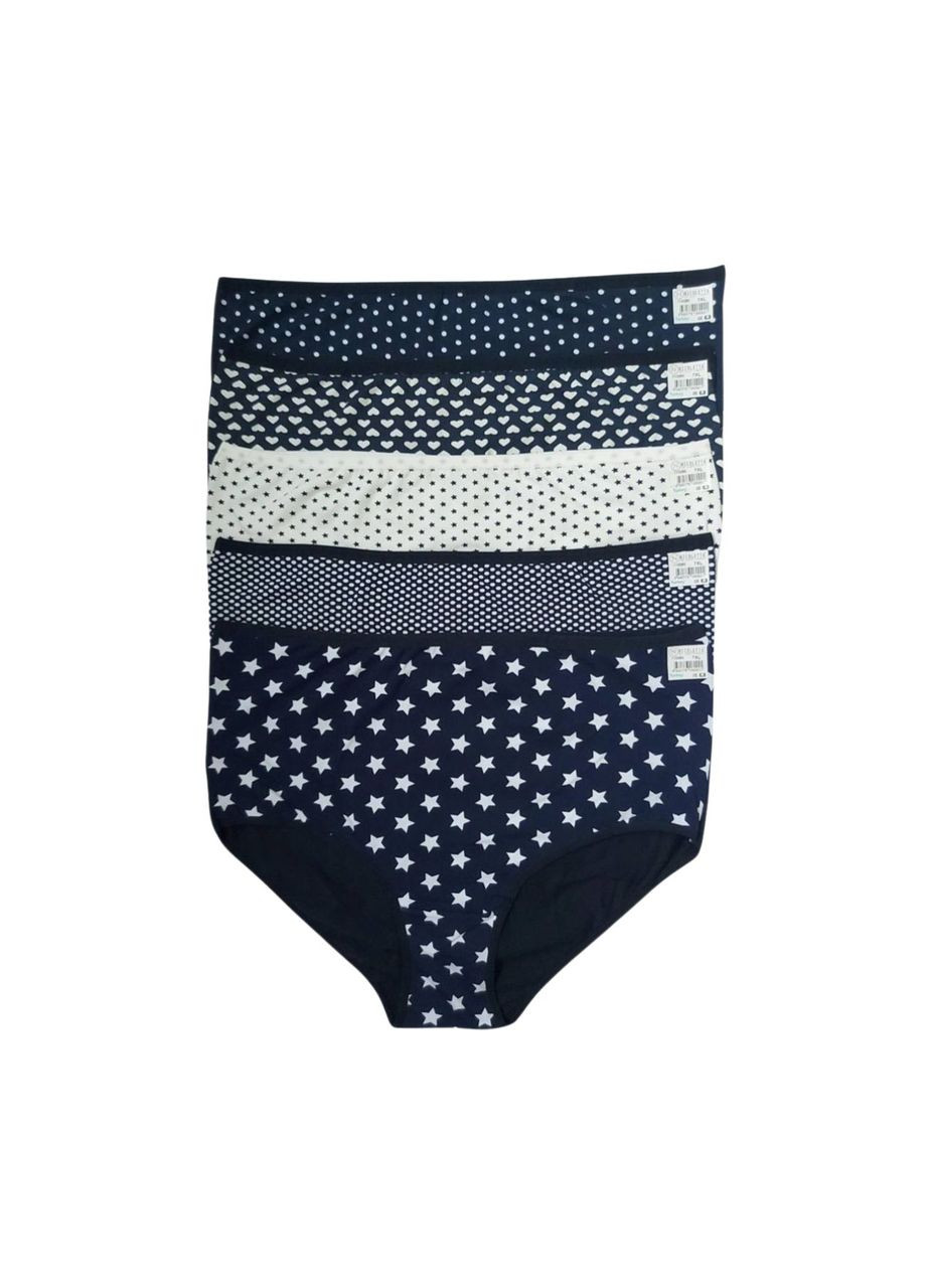 Трусы женские хлопковые 142-146 см 110280 (5 шт/уп) Nicoletta (344589516)
