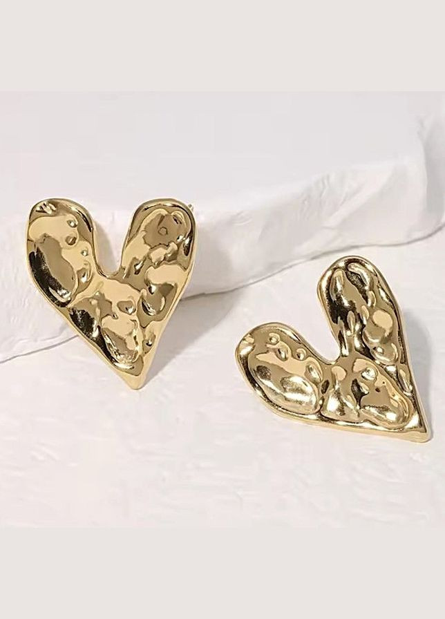 Сережки жіночі Серця No Brand (335381314)