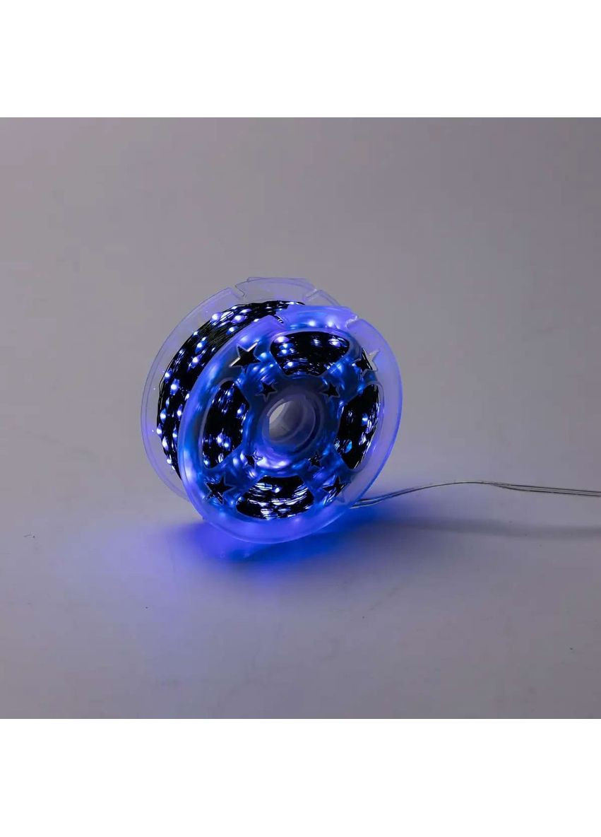 Гірлянда Роса нитка 1000 LED довжина 100 м з пультом від мережі зелена, синій GarlandoPro 1000L100MGBL No Brand (366830591)