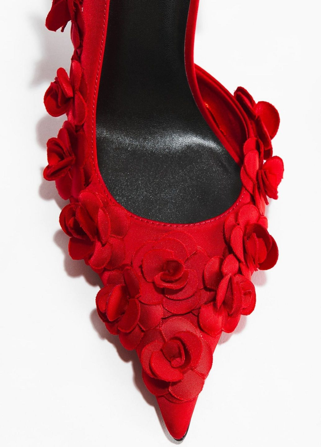 H&M Туфли красный з, швеция — демисезон (370641892)