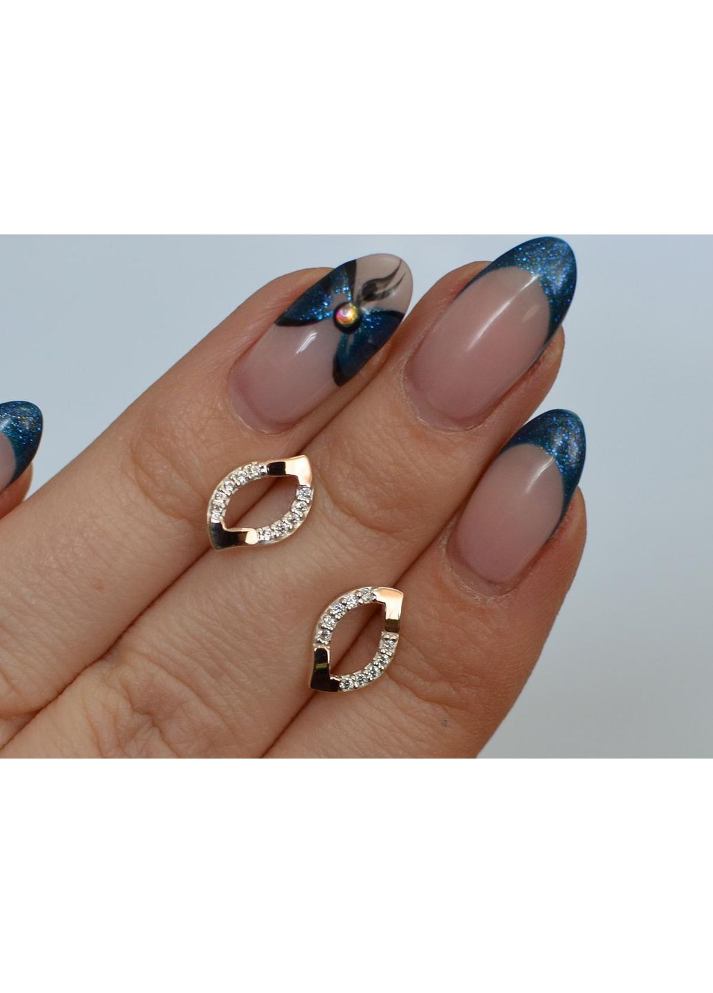 Серьги-гвоздики из серебра Silver Style (367113198)