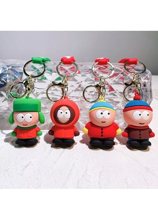 Южный парк брелок Кайл South Park силиконовый брелок для ключей креативная подвеска 5,8см Ashanti (393632341)
