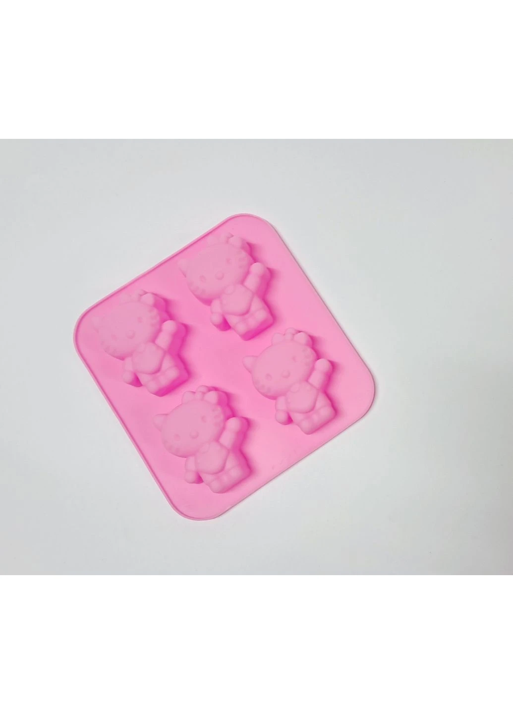 Силіконова форма для різних випічоки Hello Kitty RG-9473 рожева No Brand (389095790)