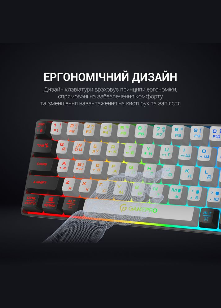 Клавіатура GK935 GAMEPRO (306581060)