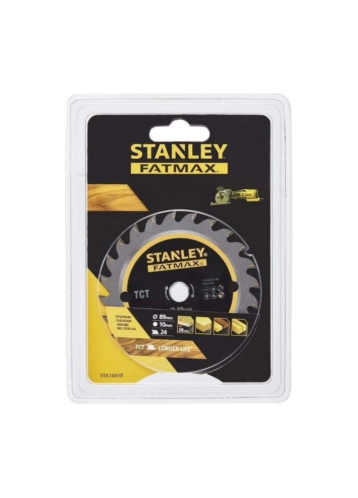 Диск пильний Tct Multi Saw 89 x 10 мм STA10410 Stanley (317305356)