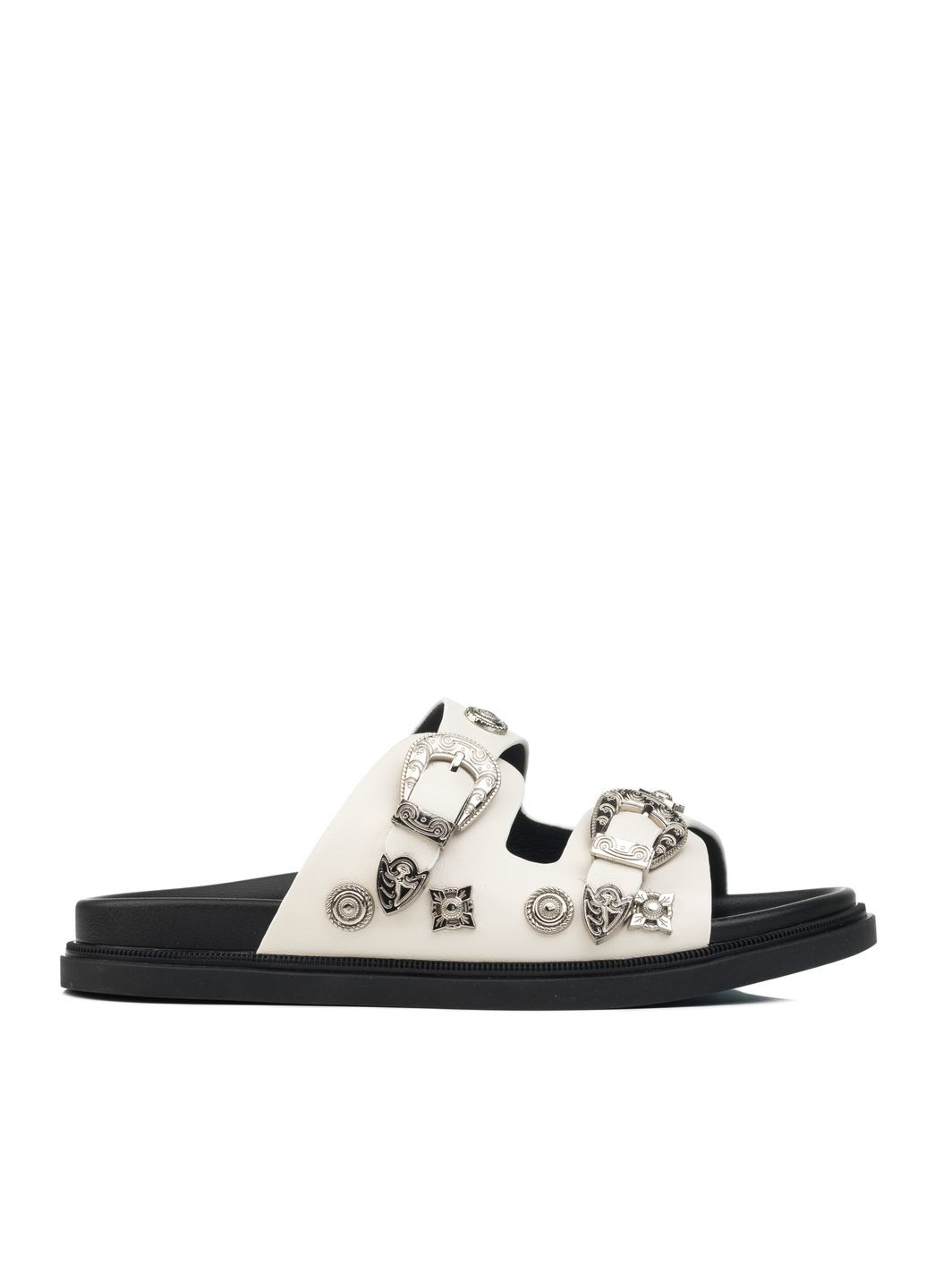 Бежевые шлепанцы (1523ла) Suny Liana