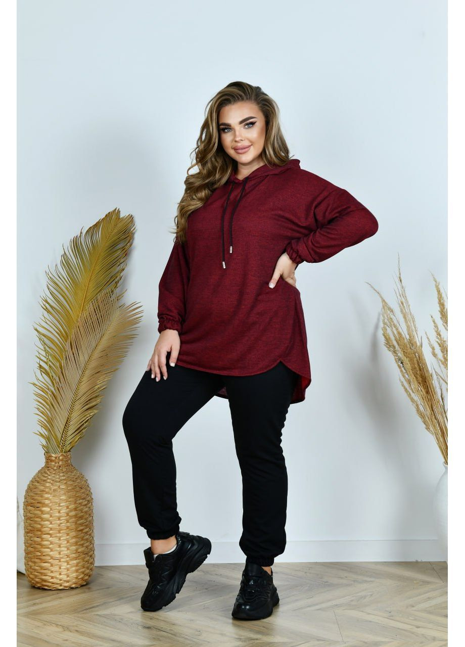 Женский прогулочный костюм из трикотажа No Brand (370640562)