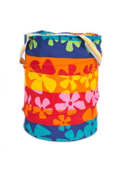 Корзина для игрушек M3732 диаметр 30 см, высота 38 см, крыша застежка-мол, 2 ручки M3732-1 Metr+ (304404549)