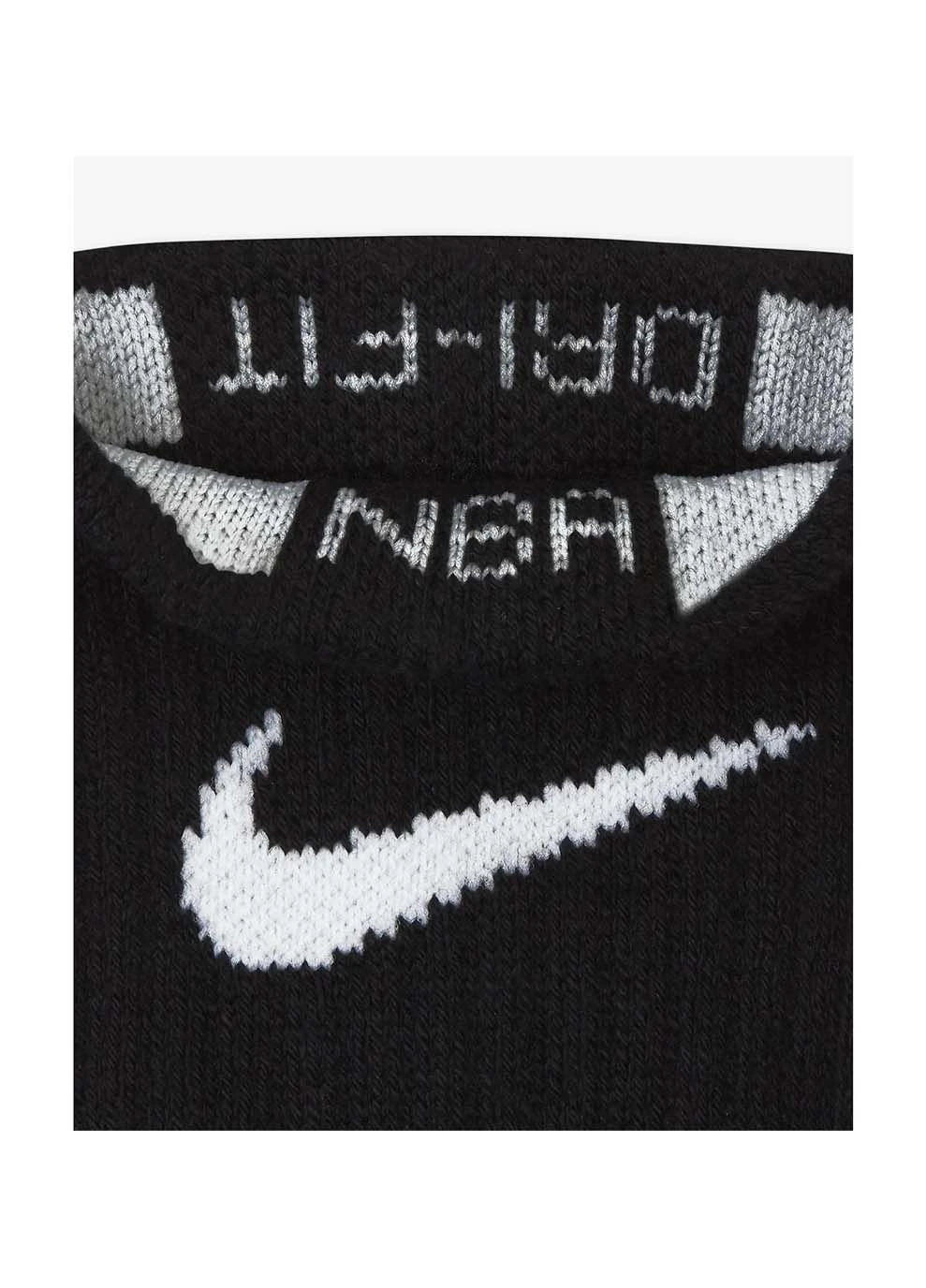 Чёрные мужские носки u nk elite crew - nba черный Nike однотонные (395629429)
