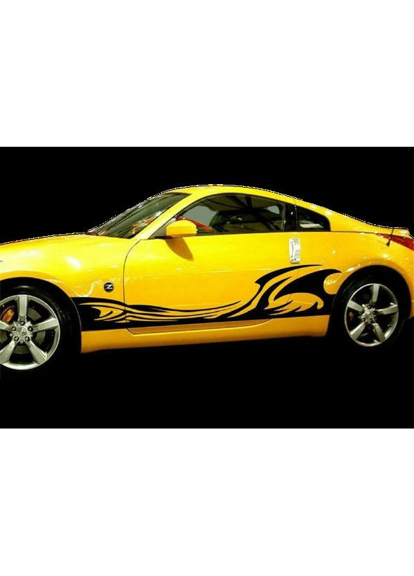 Полосы на сторону авто 3D TUNING STUDIO Волна 22 2100х390х0.060мм=2штуки No Brand (362499720)