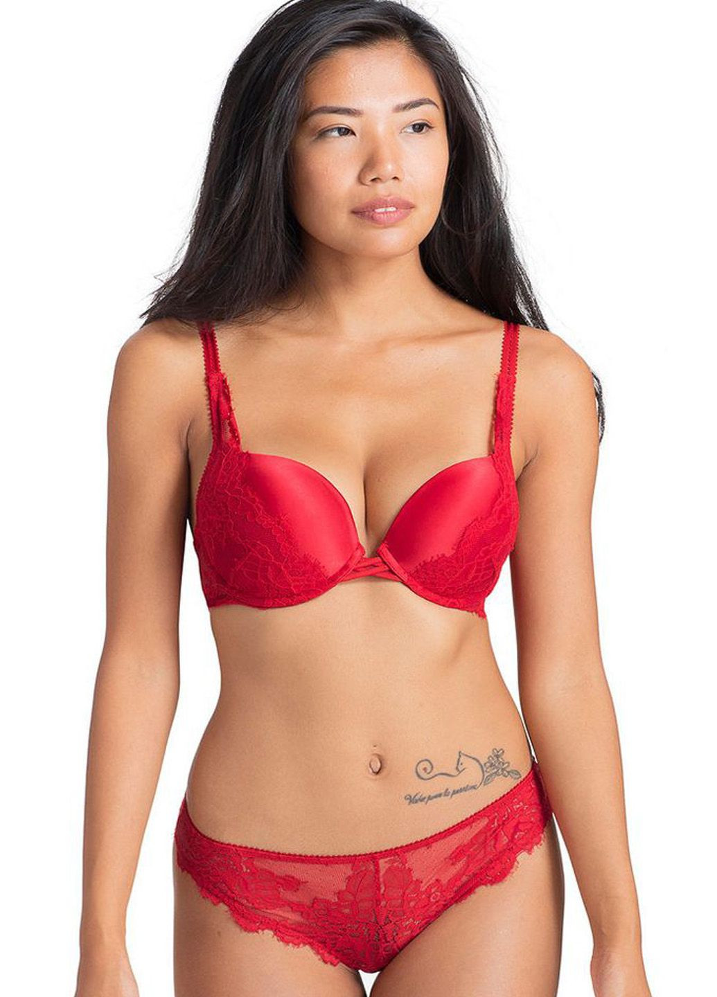 Красный бюстгальтер Dorina