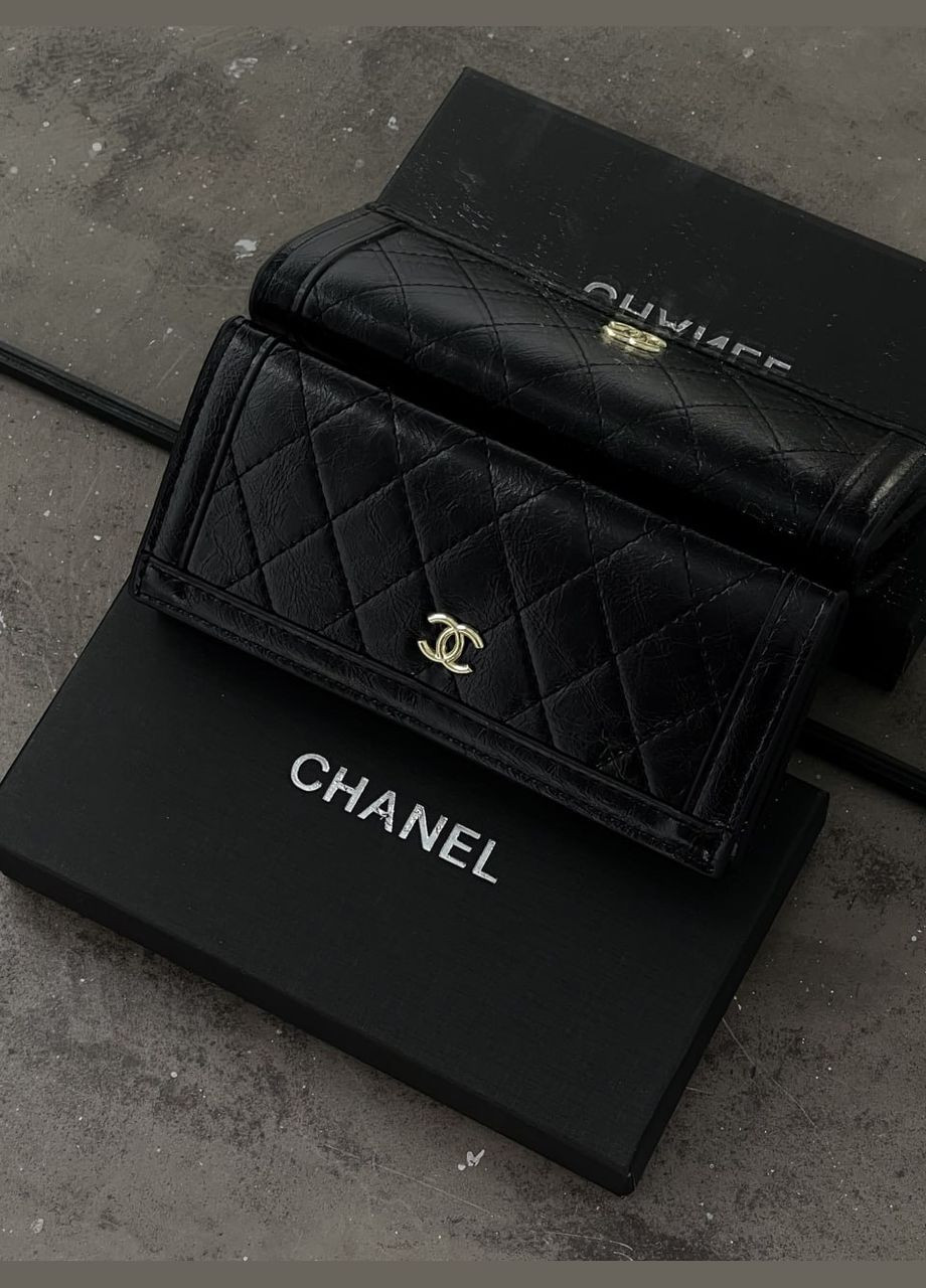 Аманець Шанель подвійний глянець чорний No Brand (317633539)