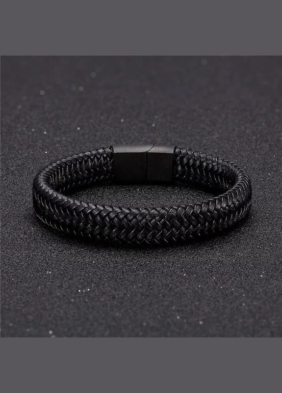 Браслет из кожи с черной застежкой (11001) Hemst (301071054)