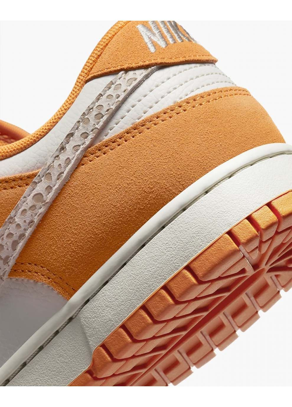 Оранжевые демисезонные мужские кроссовки dunk low оранжевый Nike